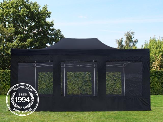 ijzer gazon hefboom Tent 6X4 zwart - Stagecompany